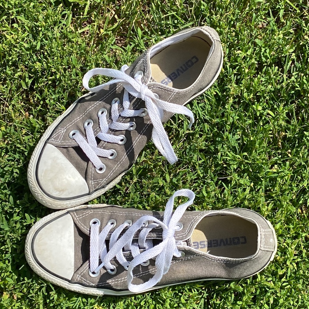 Gray Chuck Taylor Converse